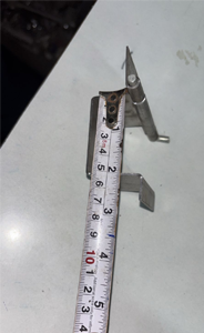 Iron Cabinet Hinge Bracket
